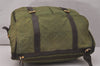 Auth Louis Vuitton Monogram Mini Sac Maman Shoulder Cross Bag M42351 Green 8144J