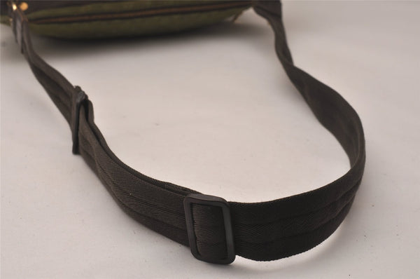 Auth Louis Vuitton Monogram Mini Sac Maman Shoulder Cross Bag M42351 Green 8144J