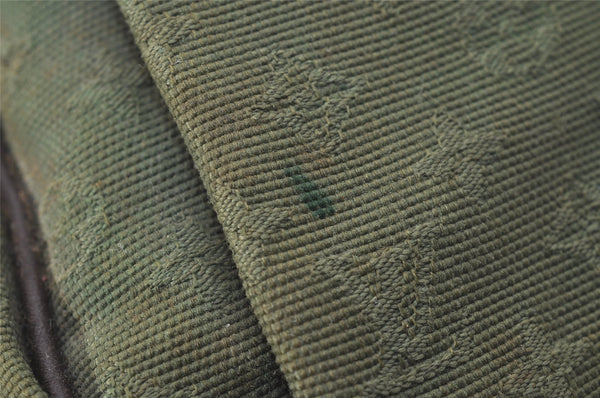 Auth Louis Vuitton Monogram Mini Sac Maman Shoulder Cross Bag M42351 Green 8144J