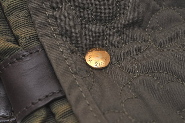 Auth Louis Vuitton Monogram Mini Sac Maman Shoulder Cross Bag M42351 Green 8144J