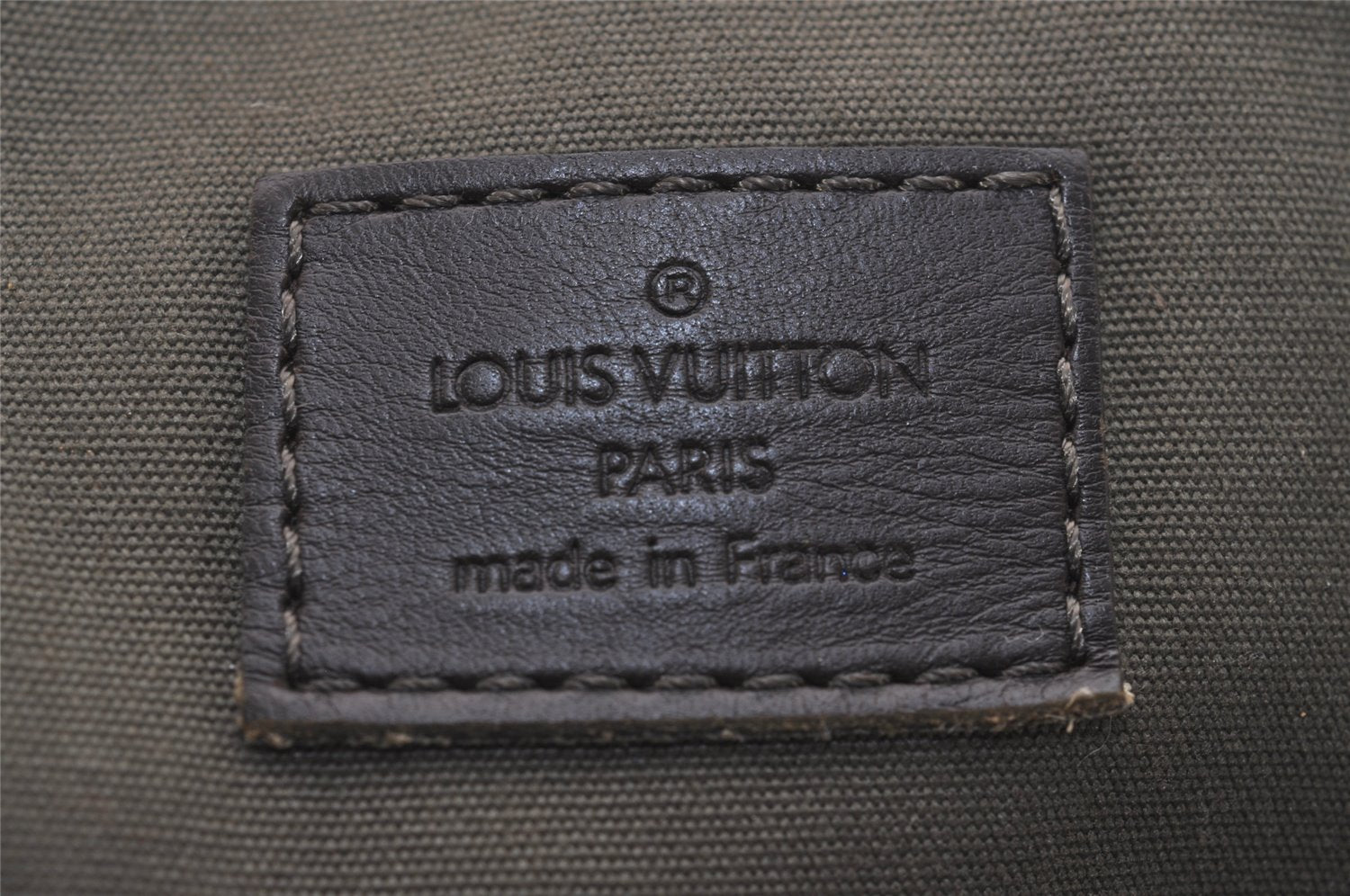 Auth Louis Vuitton Monogram Mini Sac Maman Shoulder Cross Bag M42351 Green 8144J