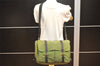 Auth Louis Vuitton Monogram Mini Sac Maman Shoulder Cross Bag M42351 Green 8144J