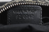 Authentic Christian Dior Trotter Hand Boston Bag Canvas Leather Black 8146I