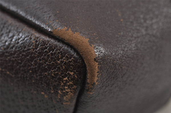 Authentic GUCCI Shoulder Cross Body Bag GG Canvas Leather 114273 Brown 8146J