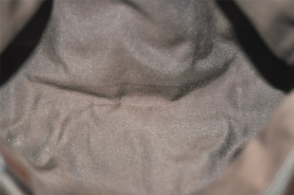 Authentic GUCCI Shoulder Cross Body Bag GG Canvas Leather 114273 Brown 8146J