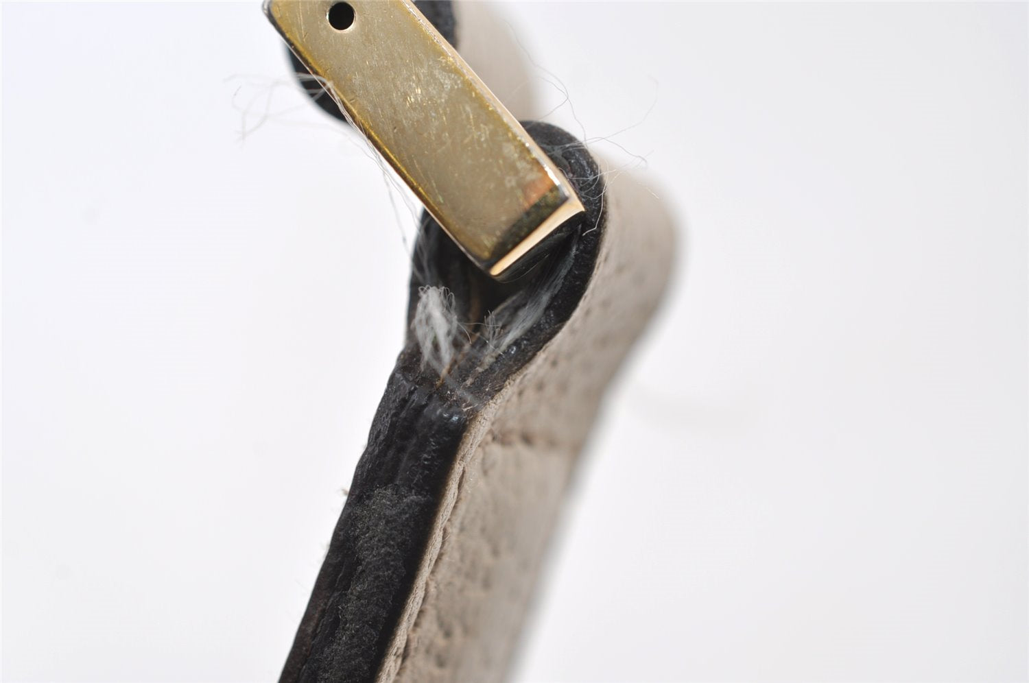 Authentic GUCCI Abbey Shoulder Hand Bag GG Canvas Leather 145750 Brown 8147I