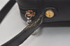 Authentic Salvatore Ferragamo Vara Shoulder Cross Body Bag Leather Black 8148I