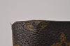 Authentic Louis Vuitton Monogram Porte Papier Zip Bifold Wallet M61207 LV 8151I