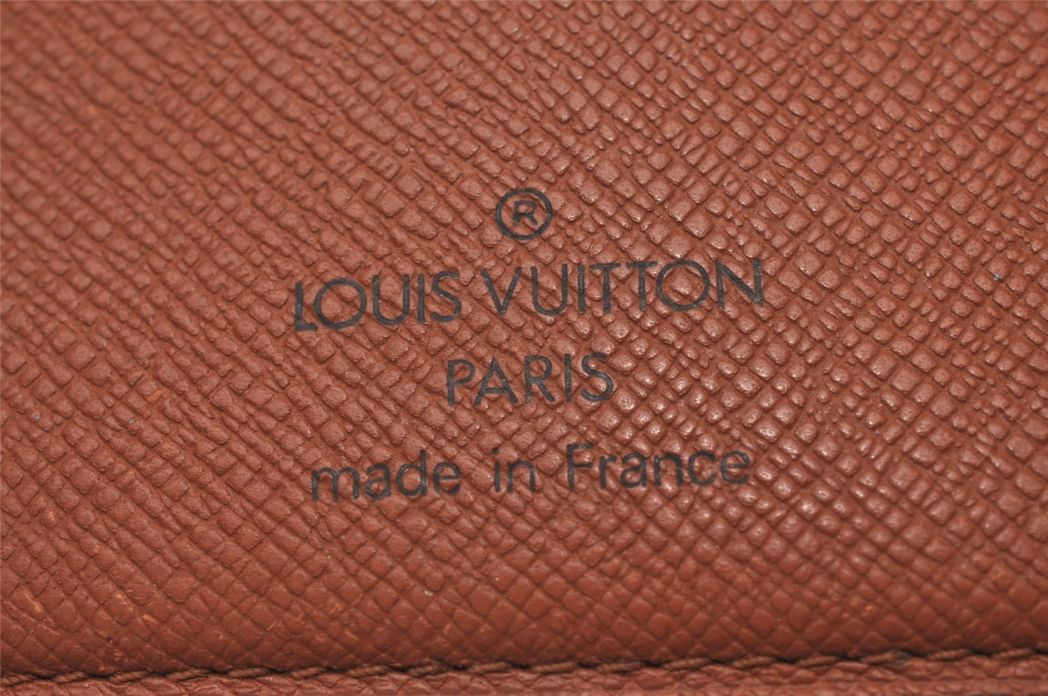 Authentic Louis Vuitton Monogram Porte Papier Zip Bifold Wallet M61207 LV 8151I