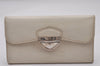 Authentic Louis Vuitton Epi Portefeuille Eugenie Long Wallet M6388J White 8152I