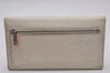 Authentic Louis Vuitton Epi Portefeuille Eugenie Long Wallet M6388J White 8152I