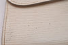 Authentic Louis Vuitton Epi Portefeuille Eugenie Long Wallet M6388J White 8152I