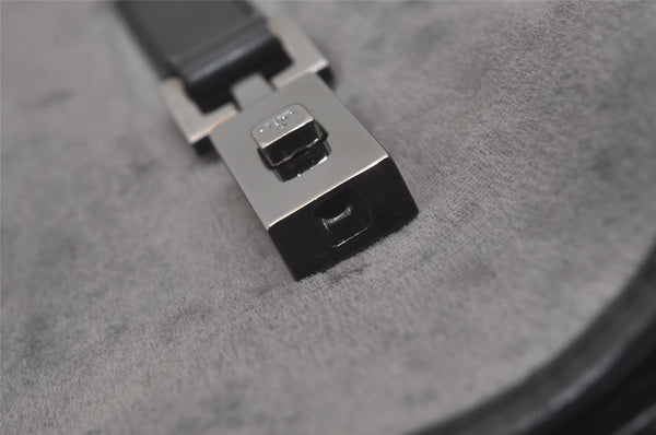 Authentic GUCCI Jackie Shoulder Hand Bag Velour Leather 0013306 Gray 8154I