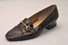 Authentic BALENCIAGA Vintage Loafers Shoes Size 34 1/2 Leather Brown 8154J