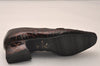 Authentic BALENCIAGA Vintage Loafers Shoes Size 34 1/2 Leather Brown 8154J