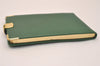 Authentic TIFFANY & Co. Address Book Memo Pad Leather Green 8155J