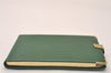 Authentic TIFFANY & Co. Address Book Memo Pad Leather Green 8155J