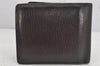 Authentic BURBERRY Vintage Bifold Wallet Purse Leather Brown 8157J