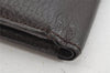 Authentic BURBERRY Vintage Bifold Wallet Purse Leather Brown 8157J