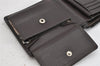 Authentic BURBERRY Vintage Bifold Wallet Purse Leather Brown 8157J