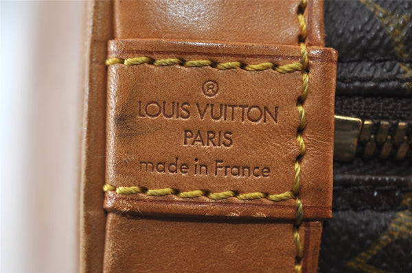 Authentic Louis Vuitton Monogram Alma Hand Bag Purse M51130 LV 8158I