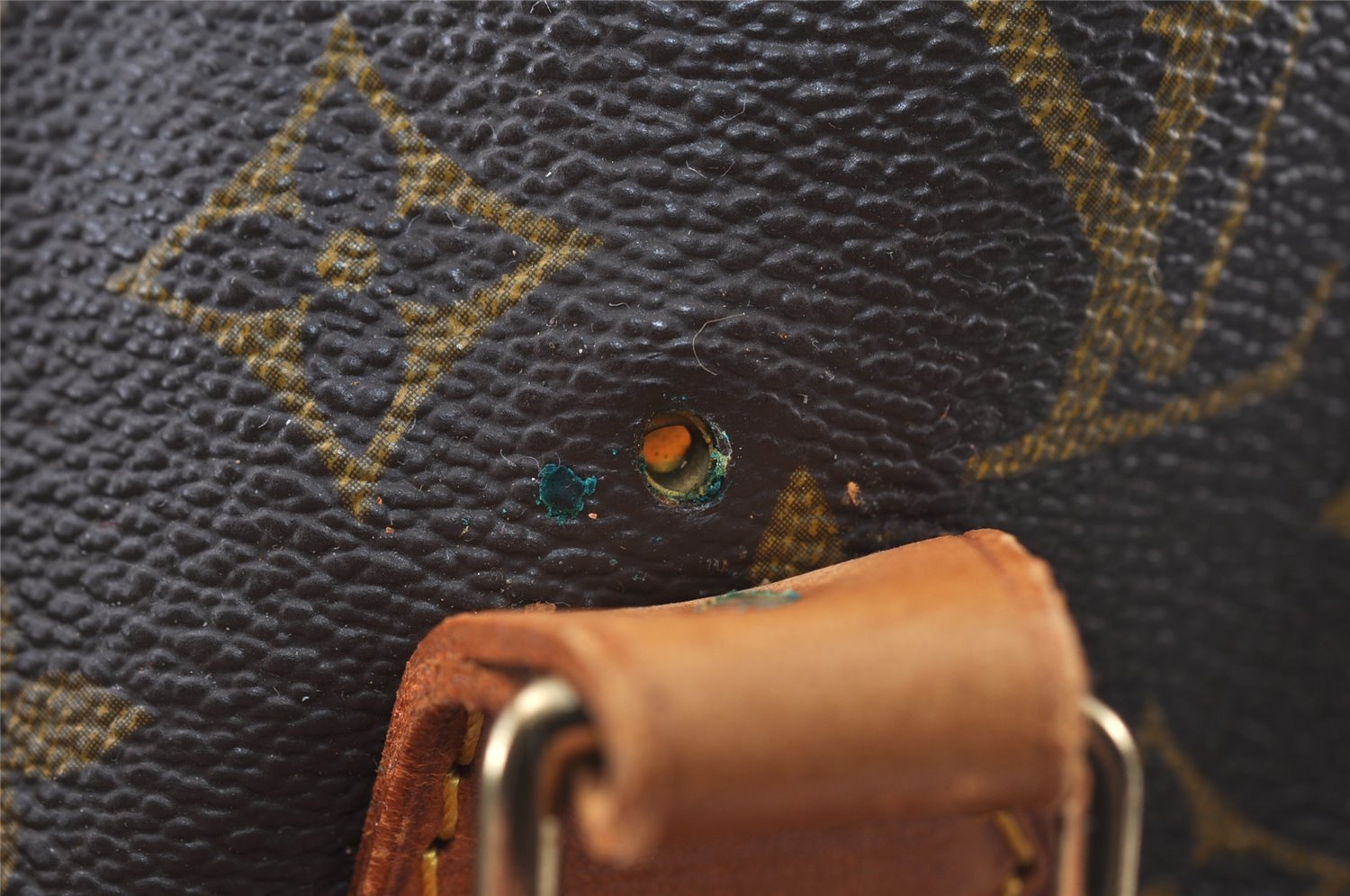 Authentic Louis Vuitton Monogram Alma Hand Bag Purse M51130 LV 8158I