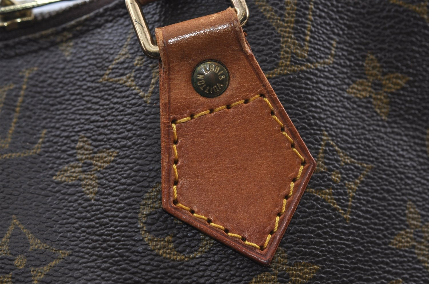 Authentic Louis Vuitton Monogram Alma Hand Bag Purse M51130 LV 8158I