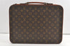 Authentic Louis Vuitton Monogram Briefcase Hand Bag Old Model LV 8158J