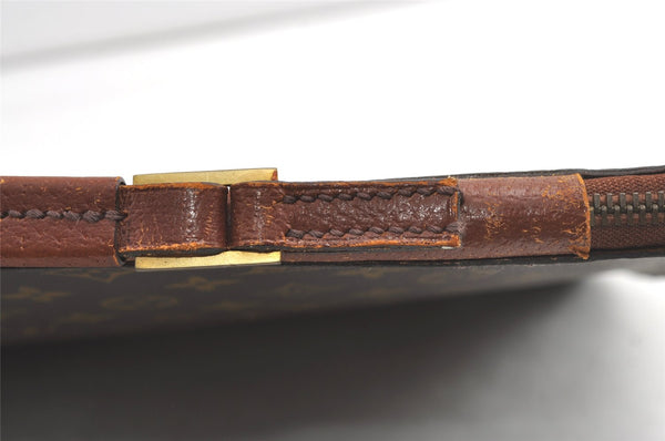 Authentic Louis Vuitton Monogram Briefcase Hand Bag Old Model LV 8158J