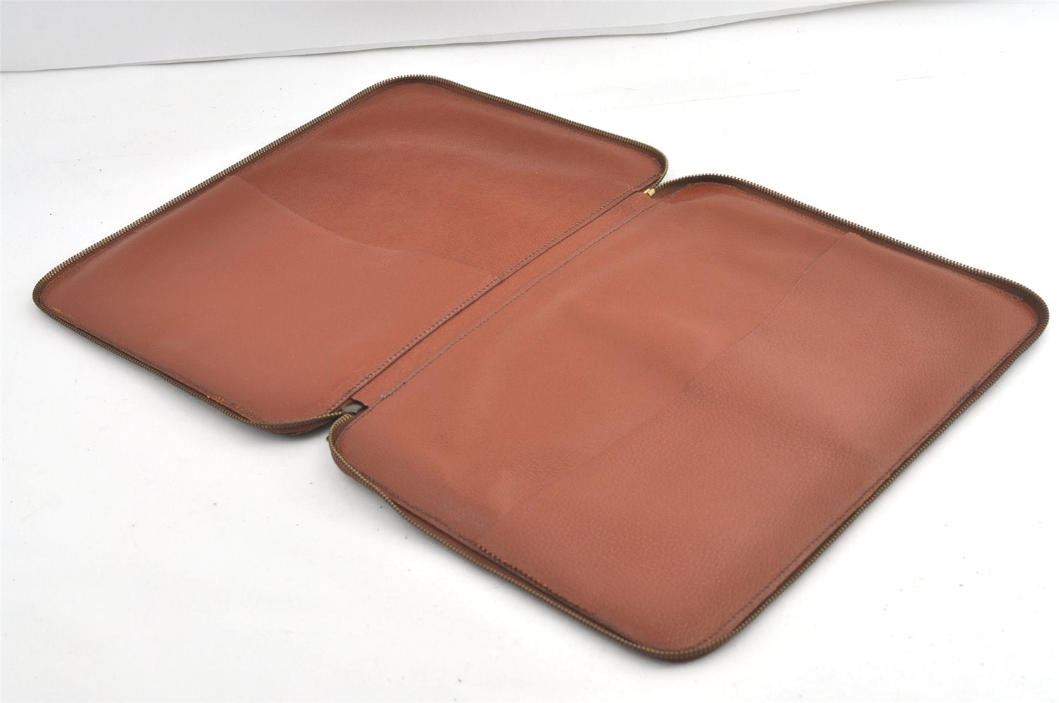 Authentic Louis Vuitton Monogram Briefcase Hand Bag Old Model LV 8158J