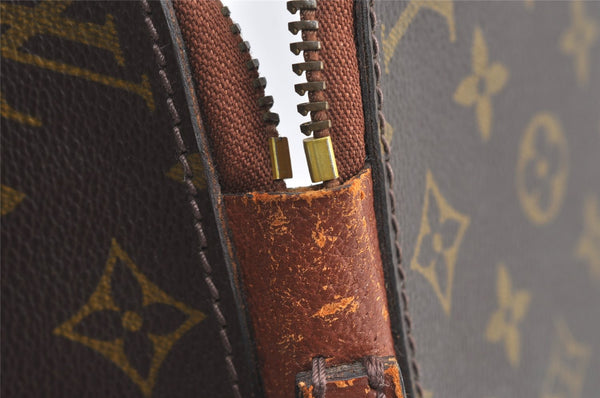 Authentic Louis Vuitton Monogram Briefcase Hand Bag Old Model LV 8158J