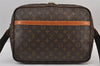 Authentic Louis Vuitton Monogram Reporter GM Shoulder Cross Bag M45252 LV 8159J