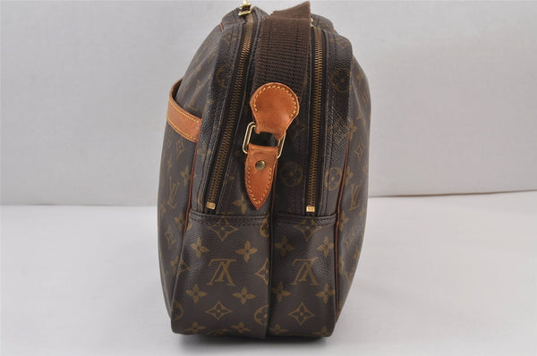 Authentic Louis Vuitton Monogram Reporter GM Shoulder Cross Bag M45252 LV 8159J