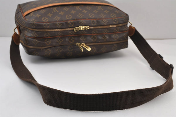 Authentic Louis Vuitton Monogram Reporter GM Shoulder Cross Bag M45252 LV 8159J