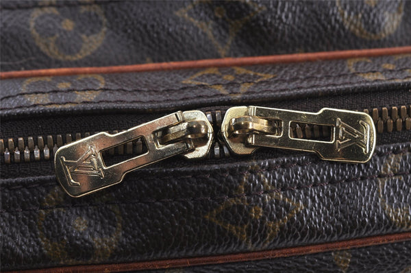 Authentic Louis Vuitton Monogram Reporter GM Shoulder Cross Bag M45252 LV 8159J