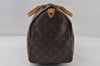 Authentic Louis Vuitton Monogram Speedy 40 Hand Boston Bag M41522 LV 8160I