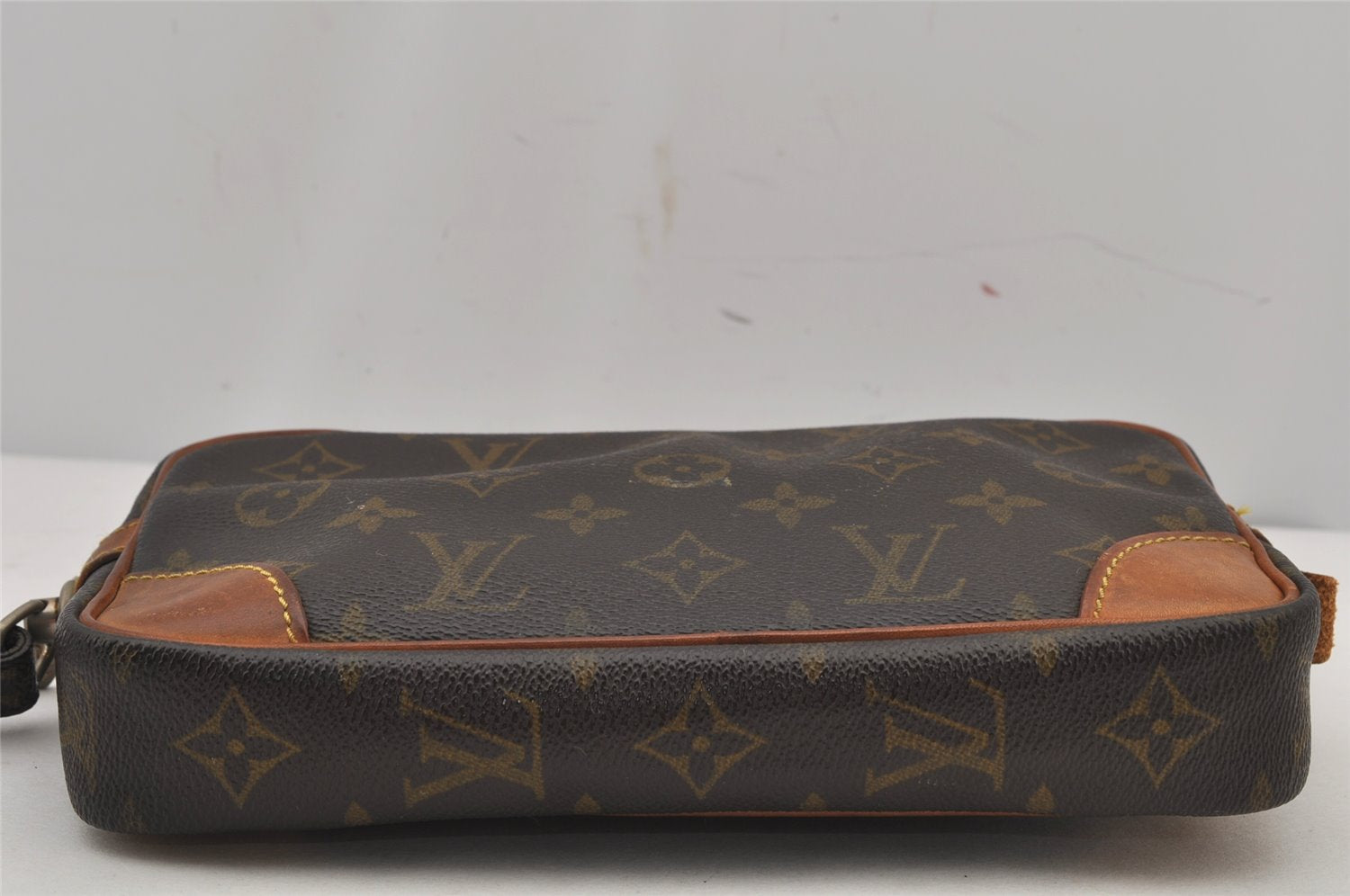 Authentic Louis Vuitton Monogram Marly Dragonne PM M51827 Clutch Bag Junk 8161J