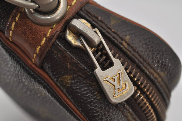 Authentic Louis Vuitton Monogram Marly Dragonne PM M51827 Clutch Bag Junk 8161J