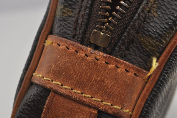 Authentic Louis Vuitton Monogram Marly Dragonne PM M51827 Clutch Bag Junk 8161J