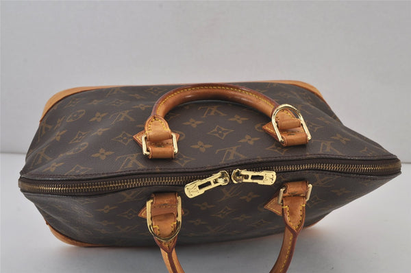 Authentic Louis Vuitton Monogram Alma Hand Bag Purse M51130 LV 8162J
