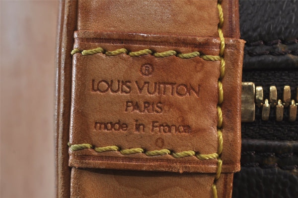 Authentic Louis Vuitton Monogram Alma Hand Bag Purse M51130 LV 8162J
