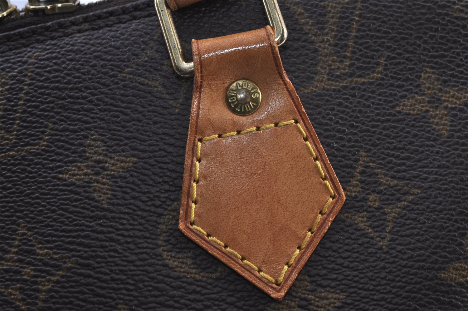 Authentic Louis Vuitton Monogram Alma Hand Bag Purse M51130 LV 8162J