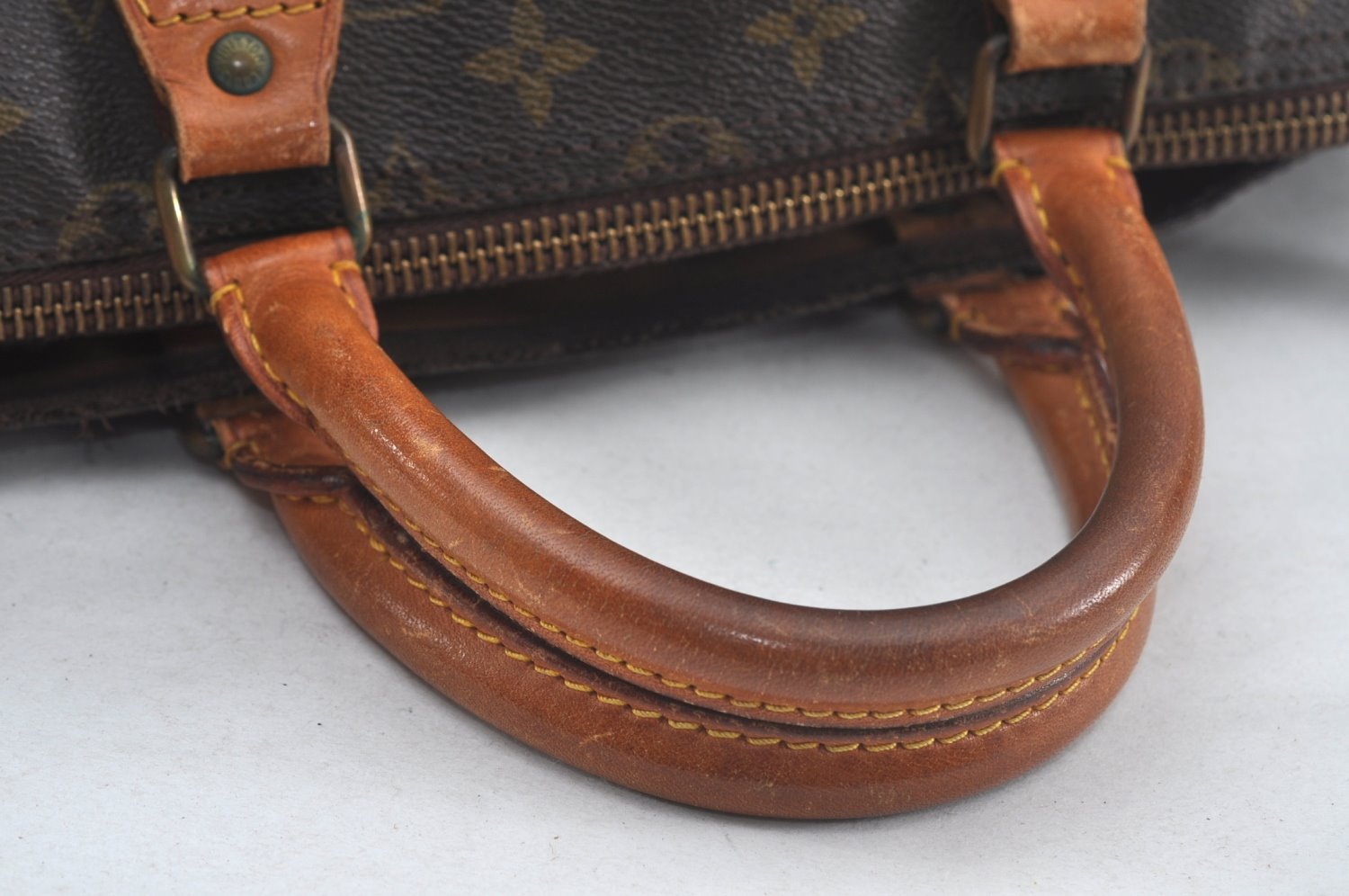 Authentic Louis Vuitton Monogram Speedy 35 Hand Boston Bag Old Model Junk 8163J