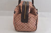 Authentic Louis Vuitton Monogram Mini Josephine GM Hand Bag Pink M92213 LV 8163M