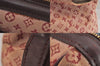 Authentic Louis Vuitton Monogram Mini Josephine GM Hand Bag Pink M92213 LV 8163M