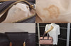 Authentic Louis Vuitton Monogram Mini Josephine GM Hand Bag Pink M92213 LV 8163M