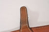 Authentic HERMES Dogon GM Vintage Leather Long Wallet Purse Brown 8164I