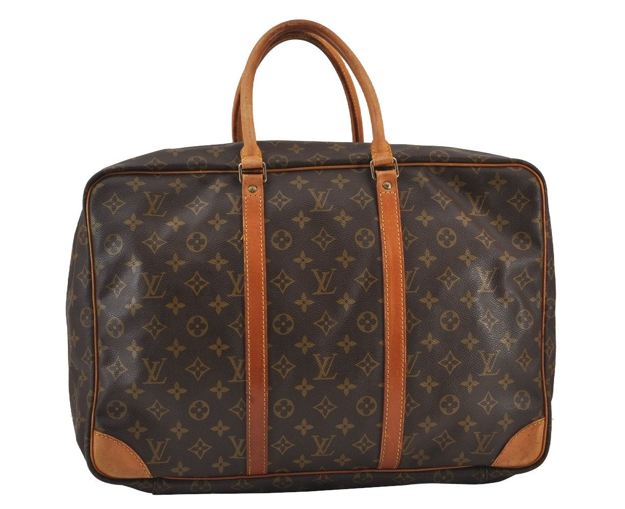 Authentic Louis Vuitton Monogram Sirius 45 Travel Boston Bag M41408 LV 8164J