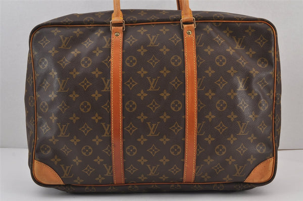 Authentic Louis Vuitton Monogram Sirius 45 Travel Boston Bag M41408 LV 8164J