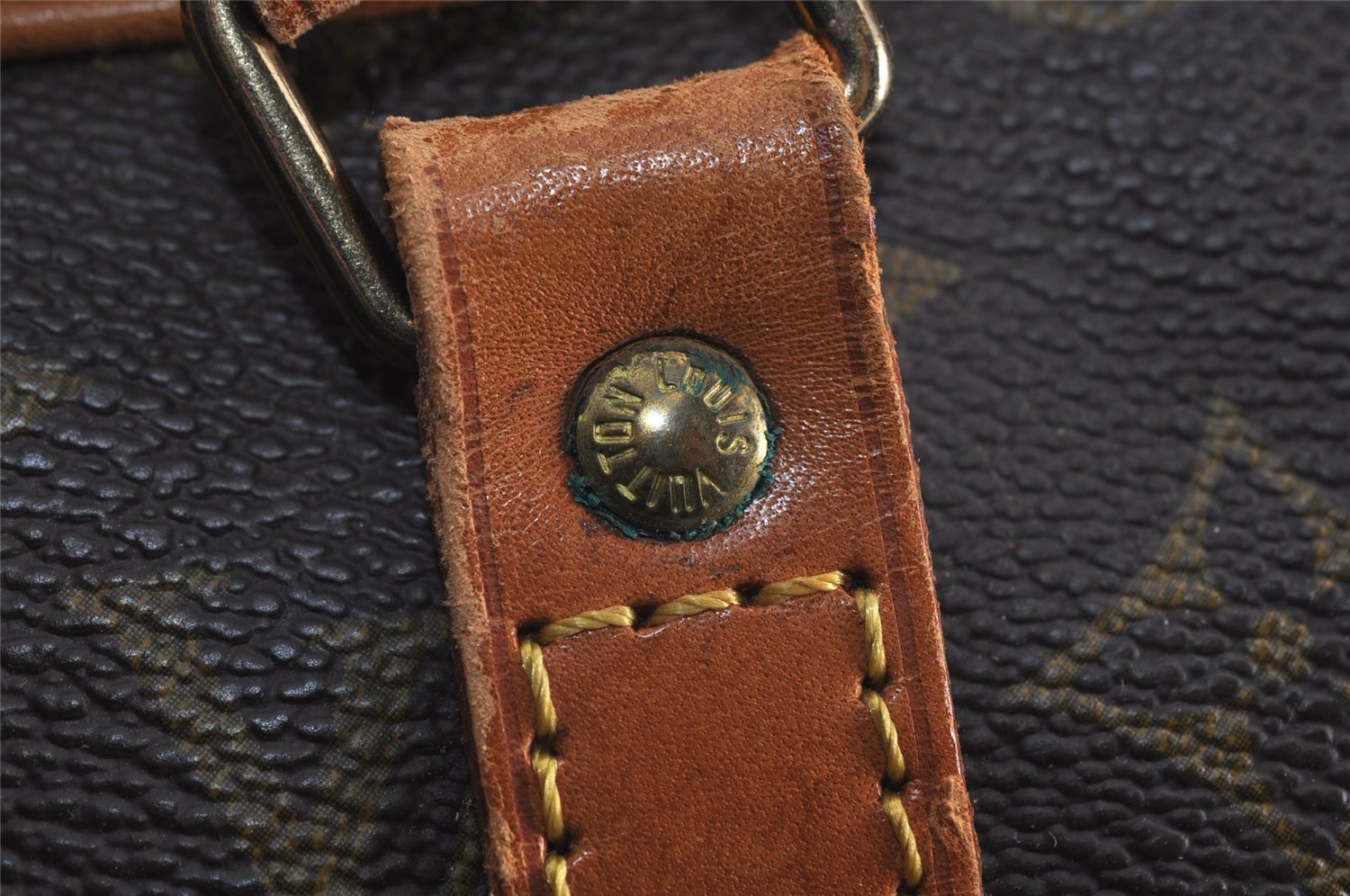 Authentic Louis Vuitton Monogram Sirius 45 Travel Boston Bag M41408 LV 8164J